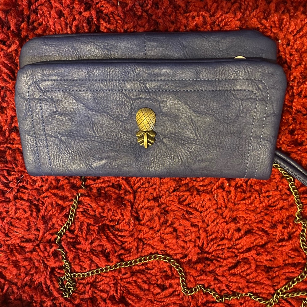 Blue purse